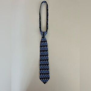 Van Heusen Stain Resistant Boys Tie Geometric Print